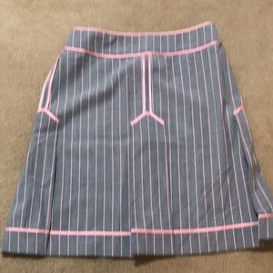 🌸NEW🌸 Moschino Cheap and Chic Vintage Rare Pink Pinstripe Skirt